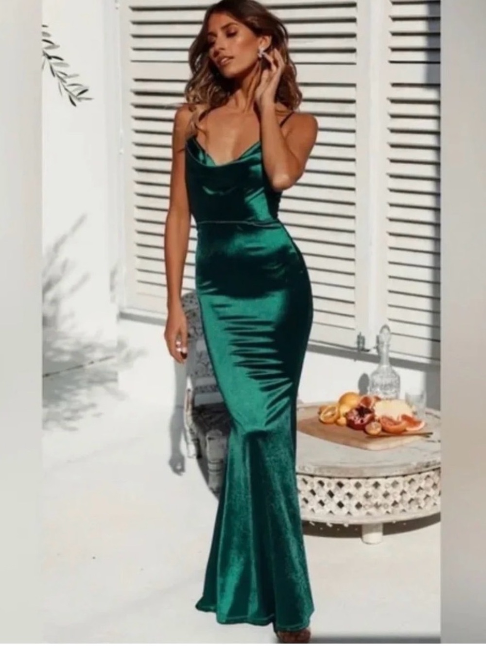 Hello Molly TEST OF TIME MAXI DRESS GREEN Size Small US 4 NWT